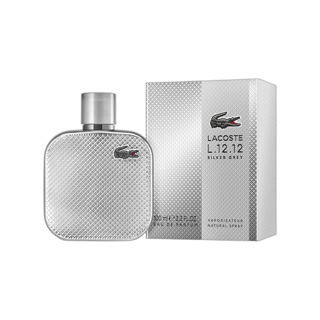 Lacoste L.12.12 Silver Grey EDP For Men 100ML
