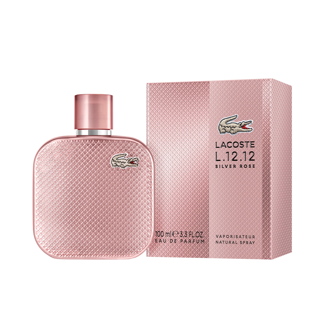 Lacoste L.12.12 Silver Rose EDP For Women 100ML