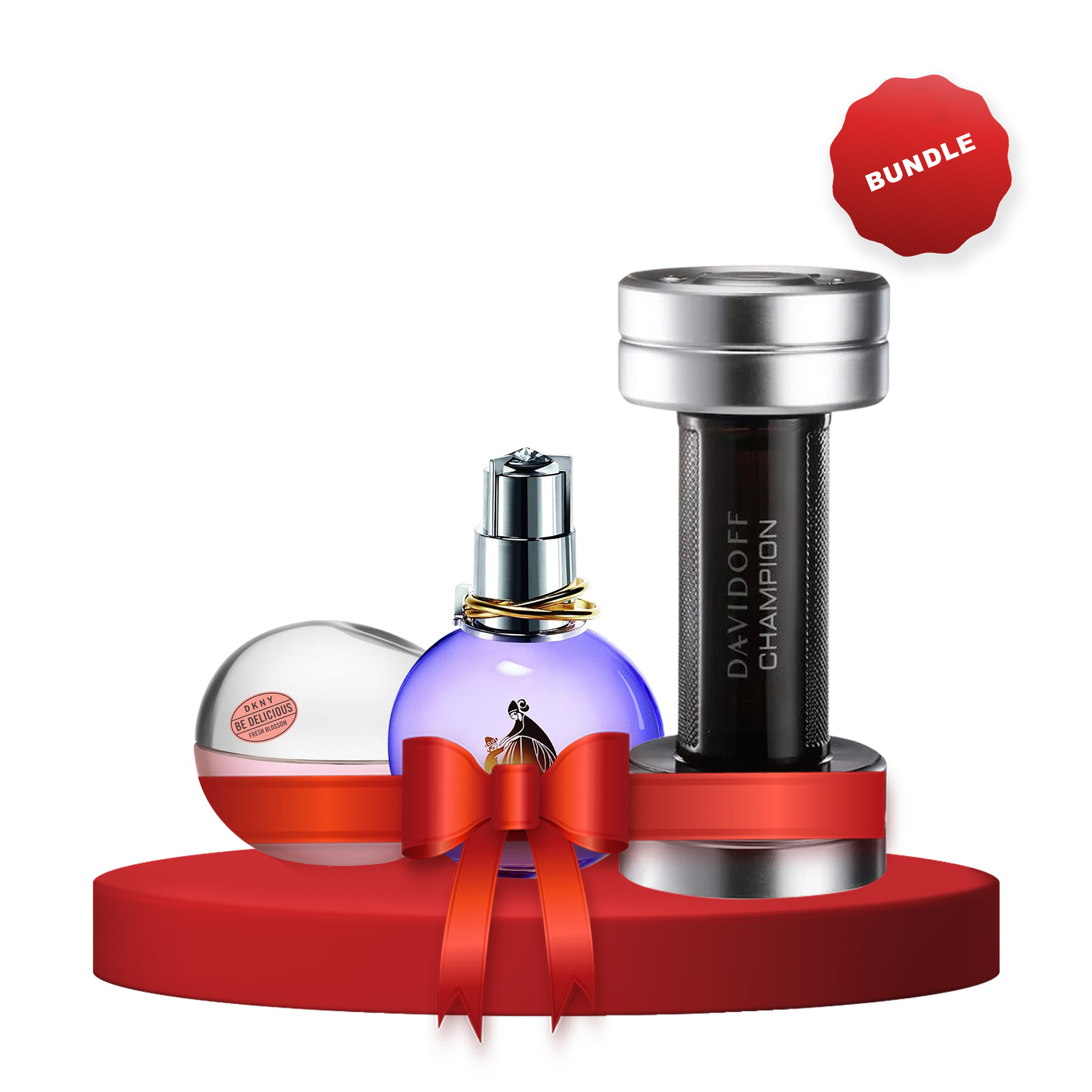 Lanvin, DKNY, and Davidoff Perfume Bundle Unisex