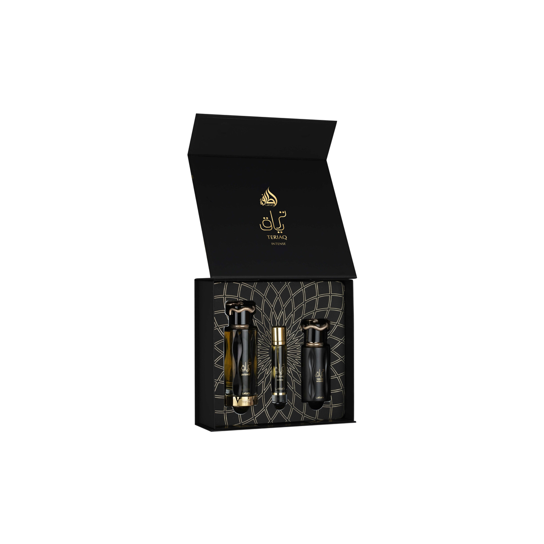 Lattafa Teriaq Intense EDP Unisex 100ML Set