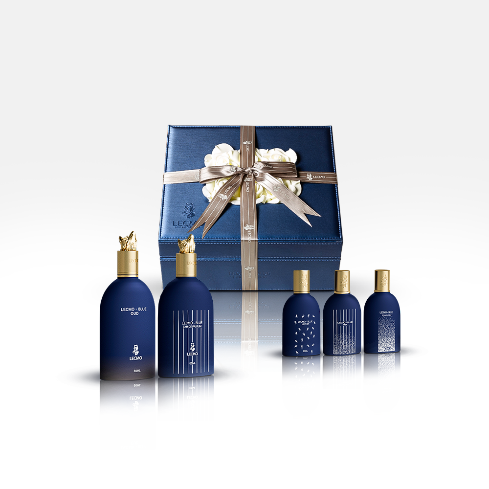Lecmo The Blue EDP Unisex 5Pcs Set