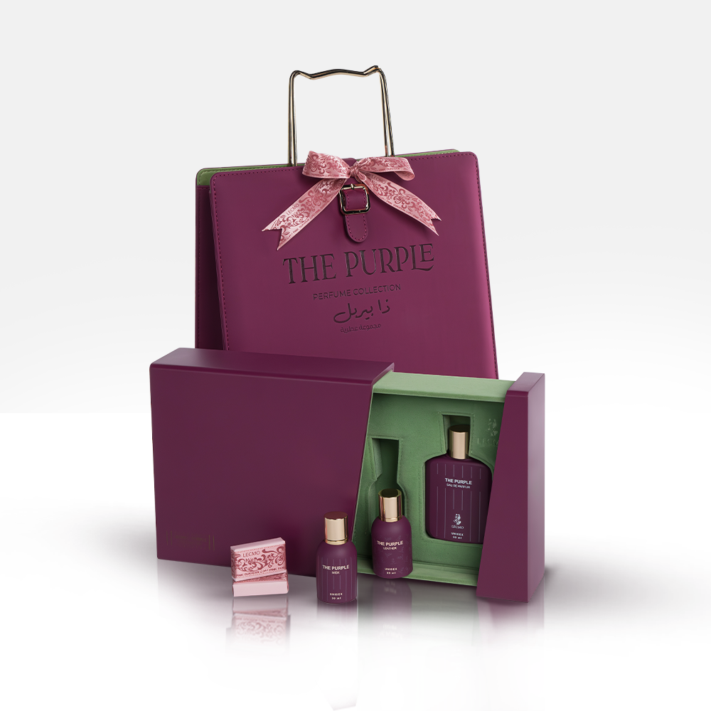 Lecmo The Purple EDP Unisex 3Pcs Set