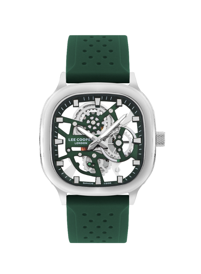 Lee Cooper Analog Green Dial Watch LC07973.377 For Men