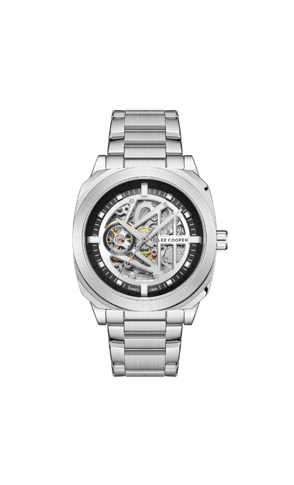 Lee Cooper Automatic Black Dial Watch LC08075.330 For Men