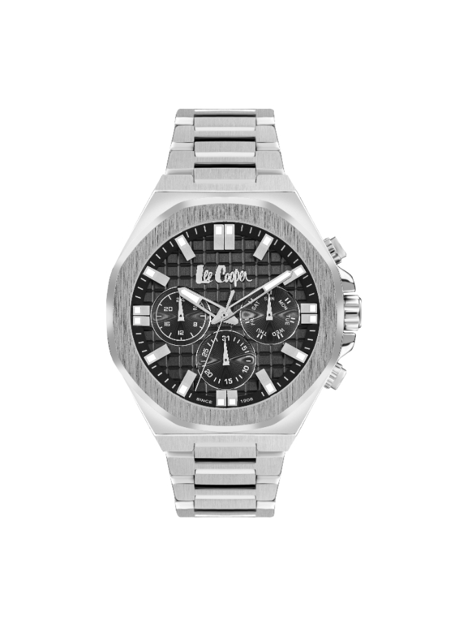 Lee Cooper Multi Function Black Dial Watch LC07982.350 For Men