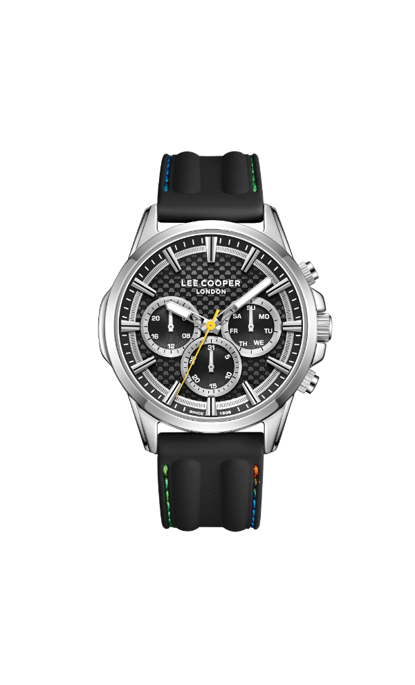 Lee Cooper Multi-Function Black Dial Watch LC08048.351 For Men