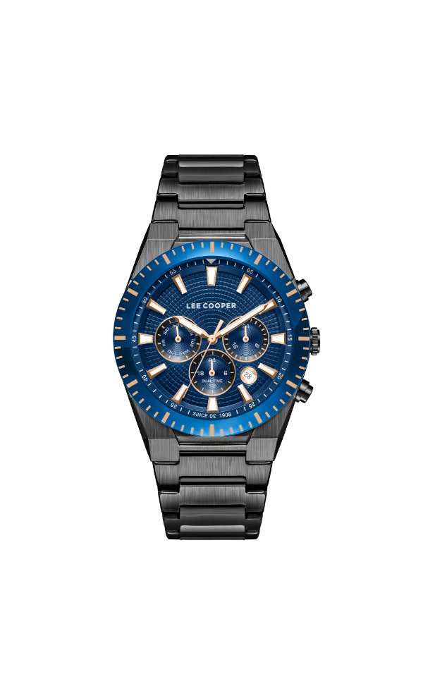 Lee Cooper Multi-Function Dark Blue Dial Watch LC08100.090 For Men