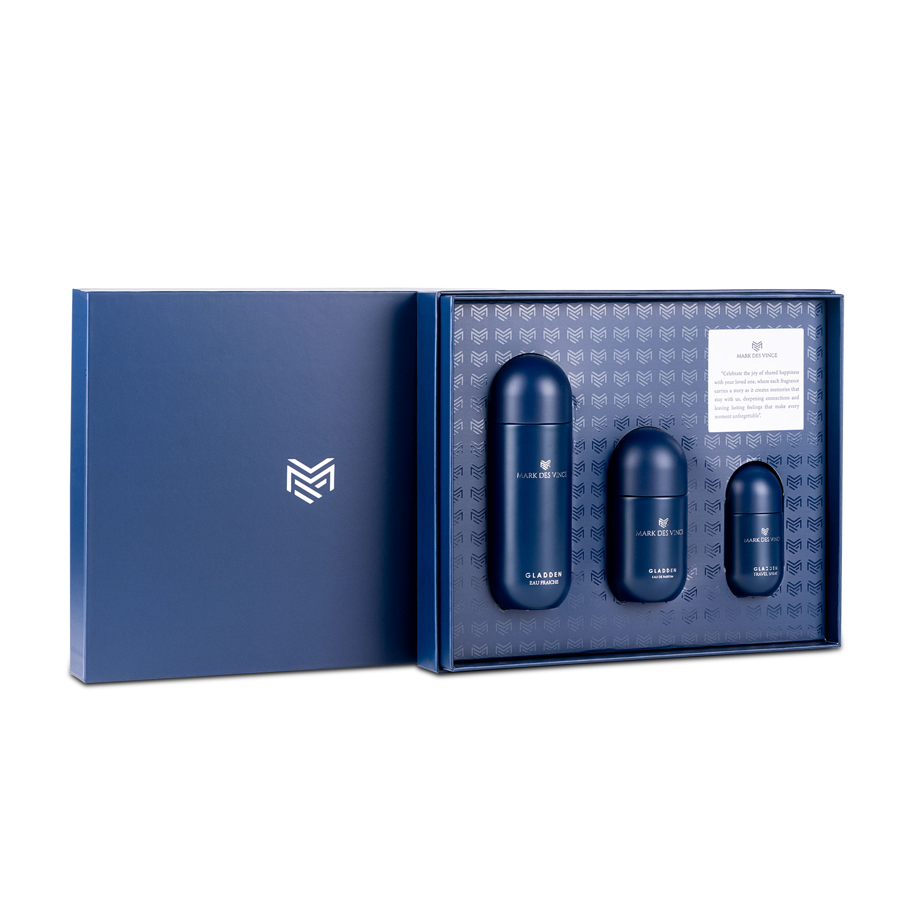 Mark Des Vince Gladden EDP For Men 100ML Set New