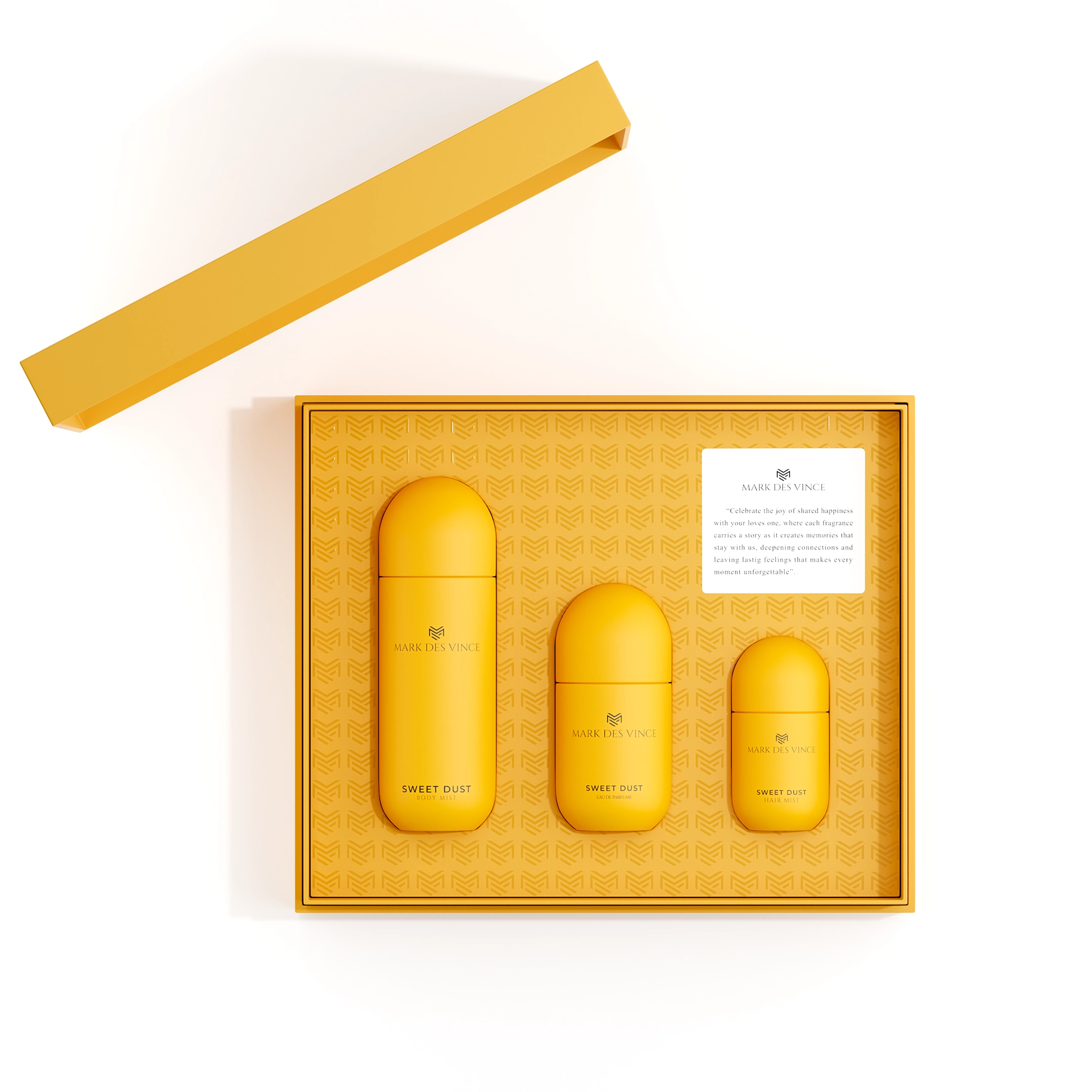 Mark Des Vince Sweet Dust EDP For Women 100ML Set New
