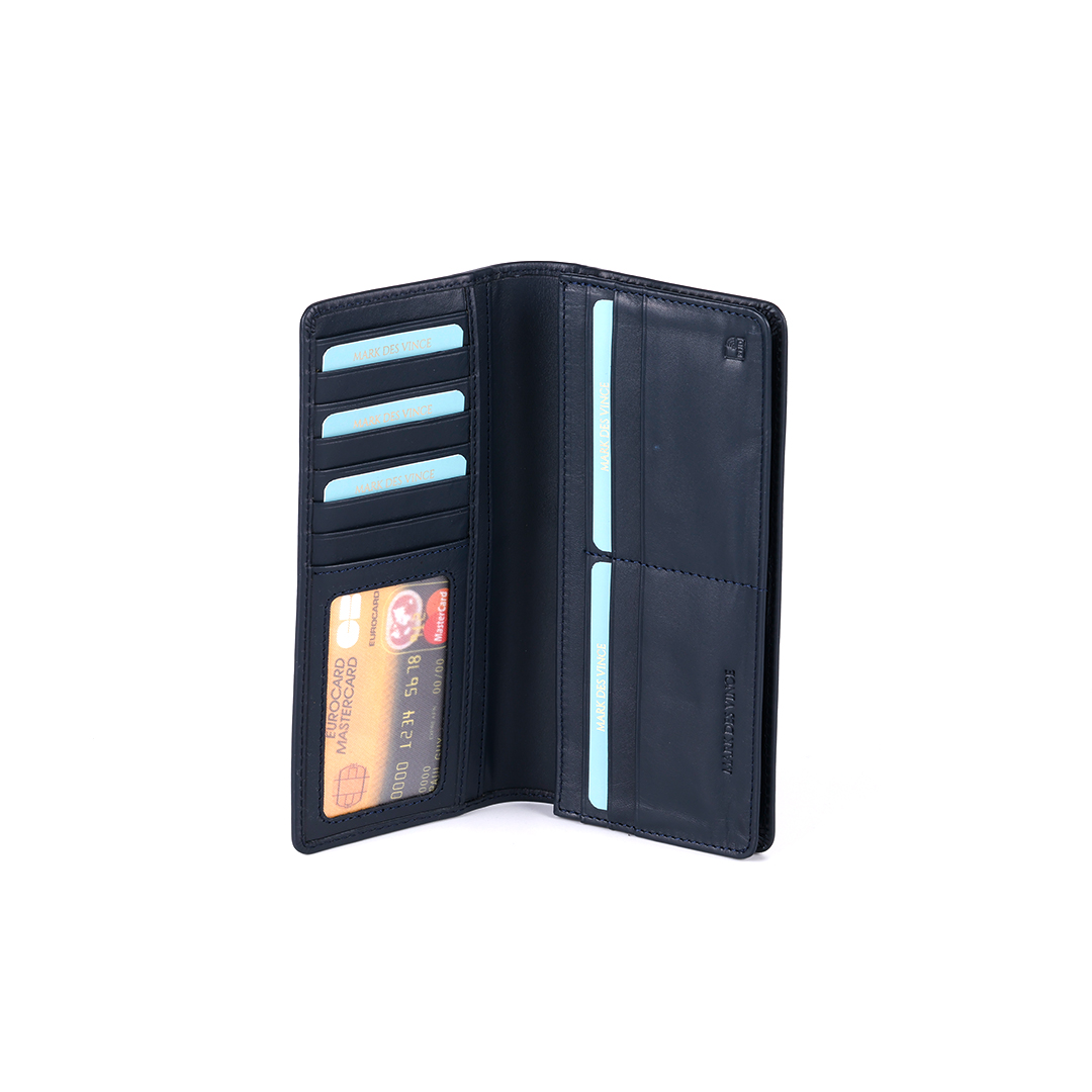 Mark Des Vince Wallet 1936 Blue
