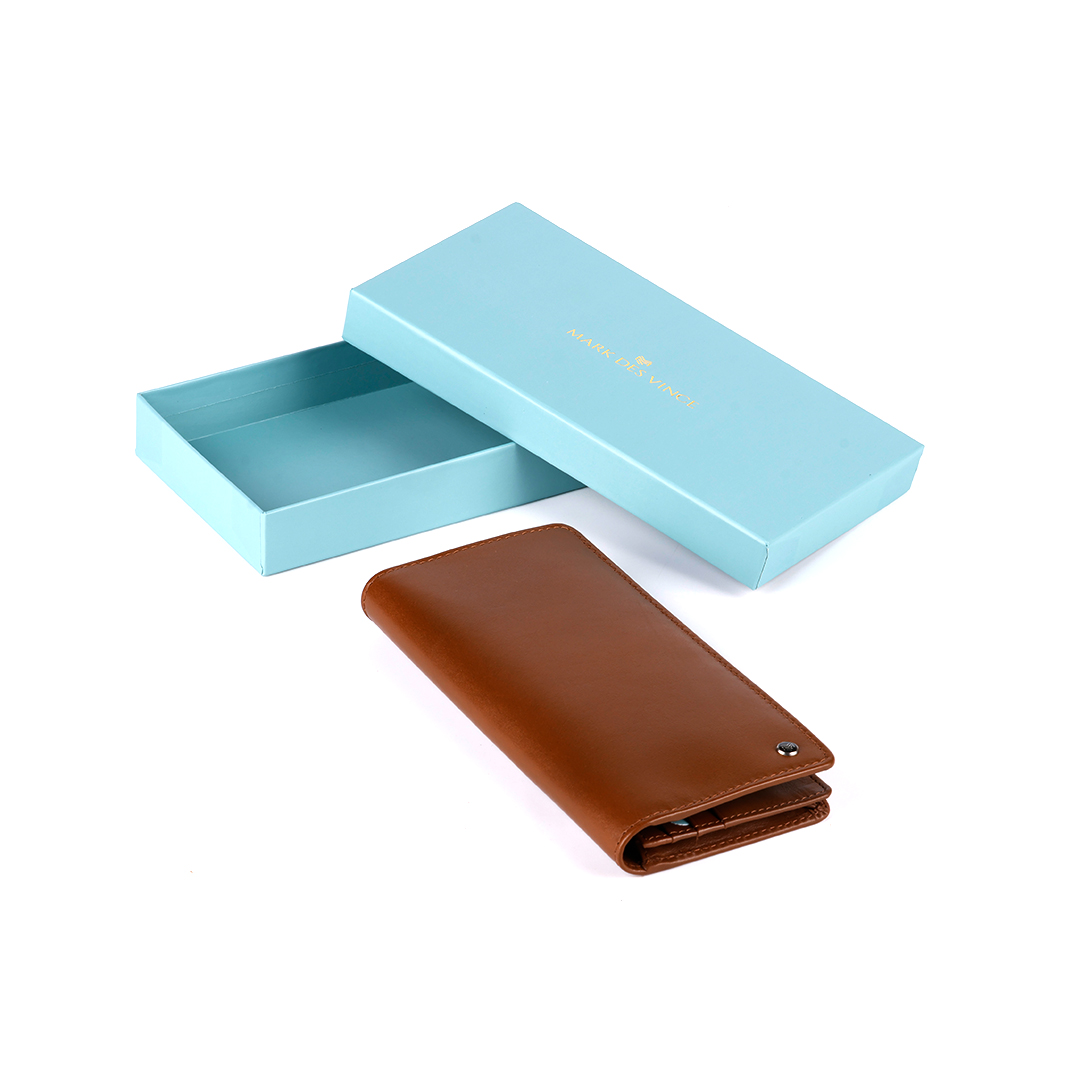 Mark Des Vince Wallet 1936 Tan