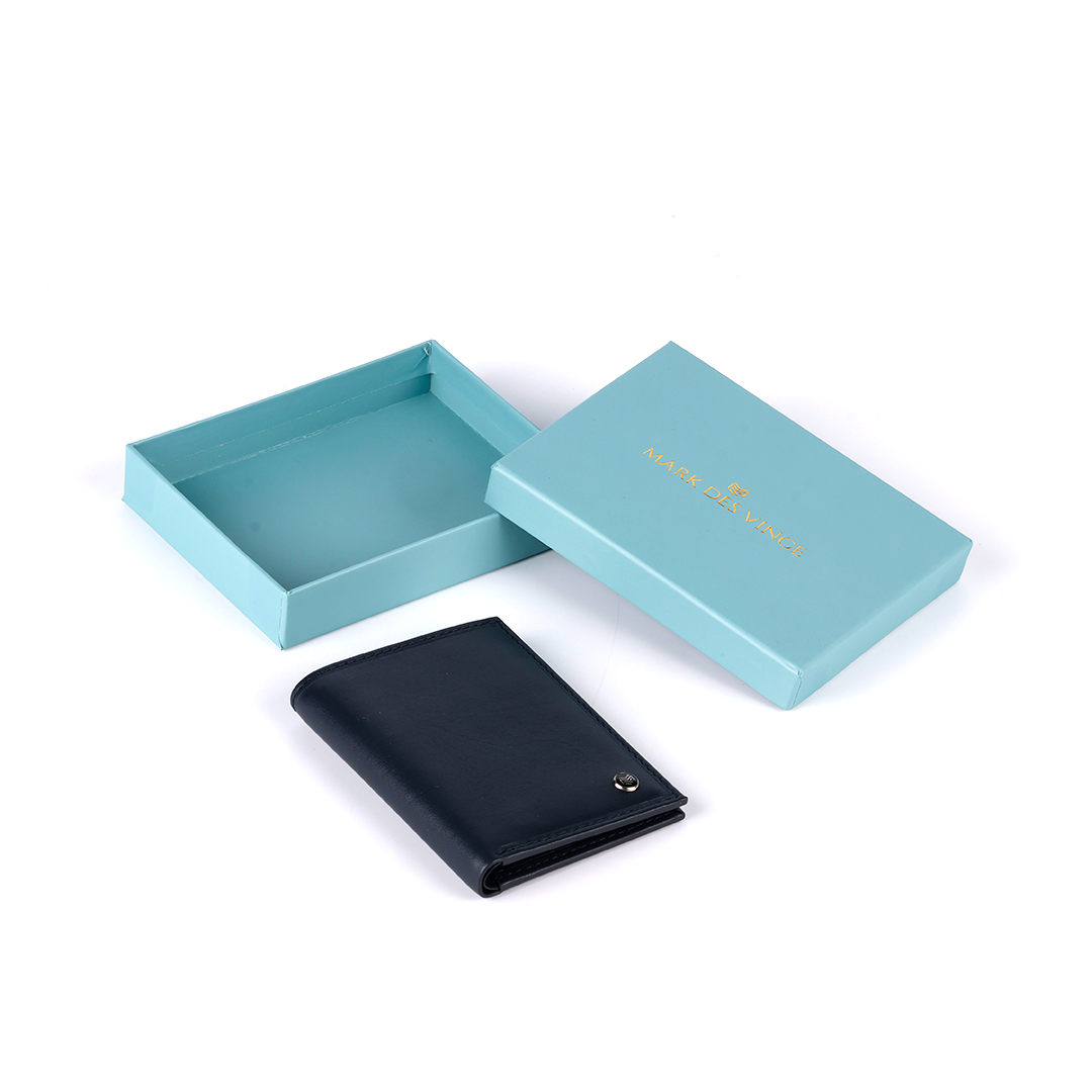 Mark Des Vince Wallet 1977B Blue