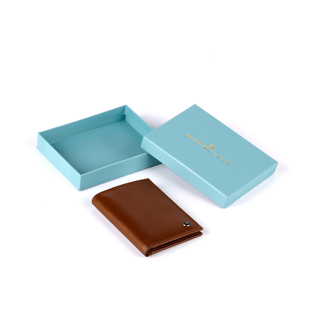 Mark Des Vince Wallet 1977B Tan