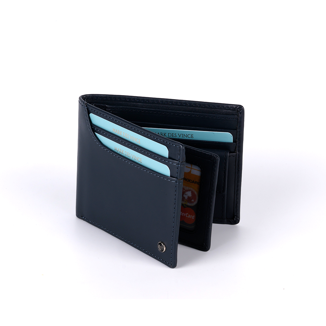 Mark Des Vince Wallet 4094 CP/N Blue