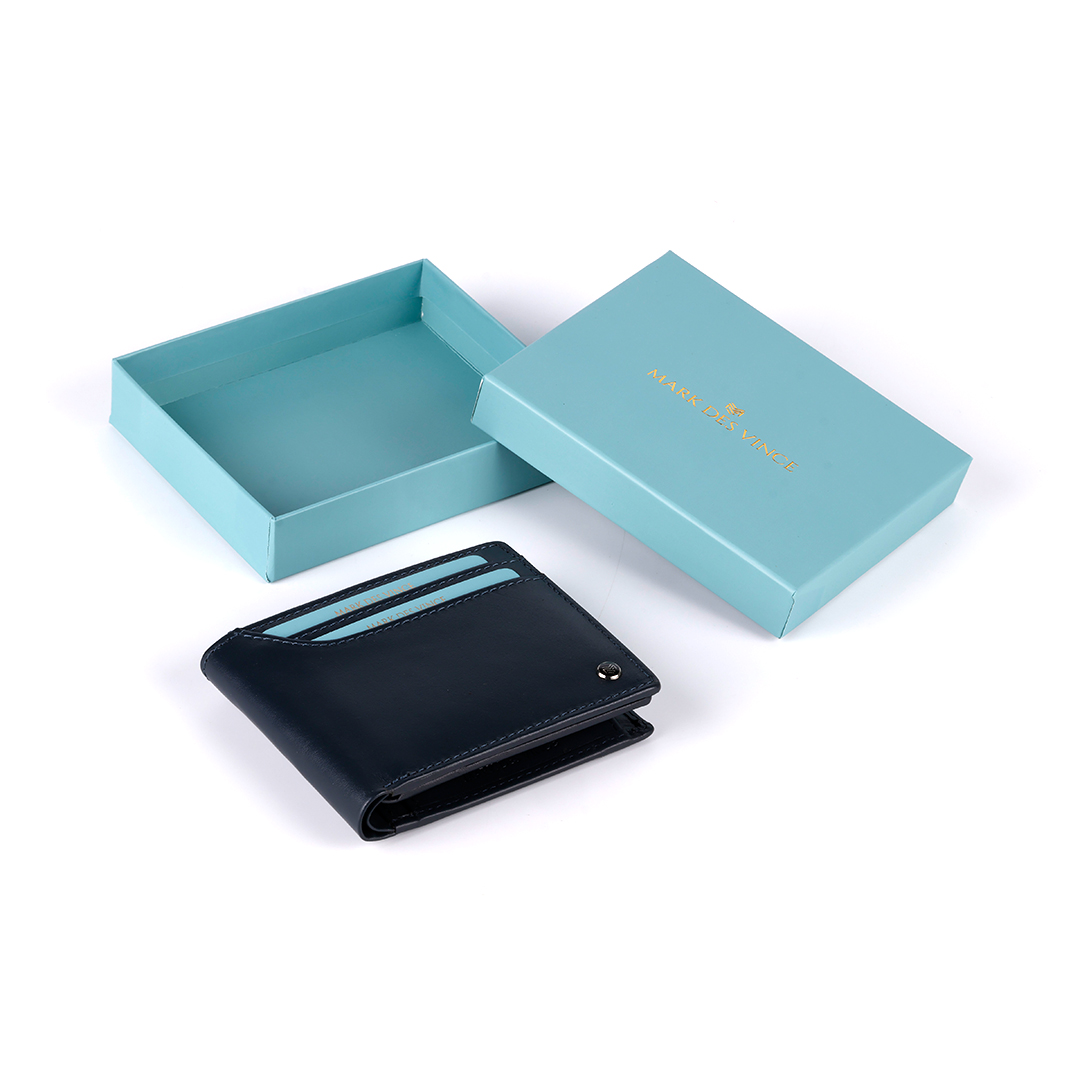 Mark Des Vince Wallet 4094 CP/N Blue