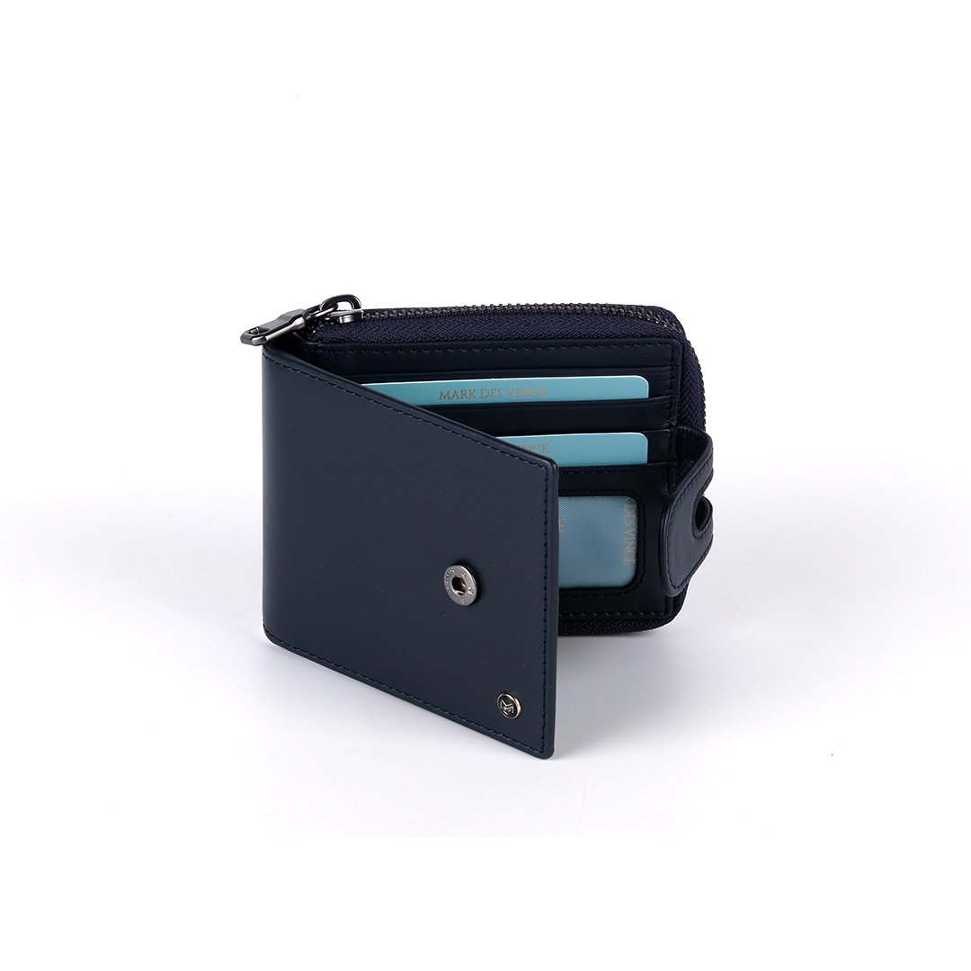 Mark Des Vince Wallet 4643 Blue