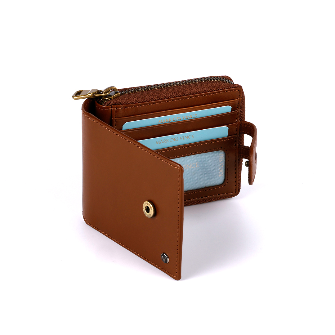 Mark Des Vince Wallet 4643 Tan