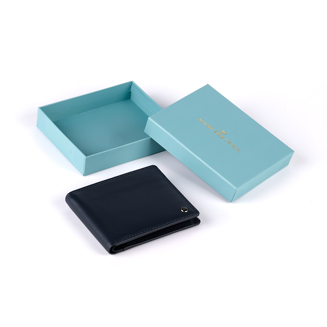 Mark Des Vince Wallet 4662CP Blue