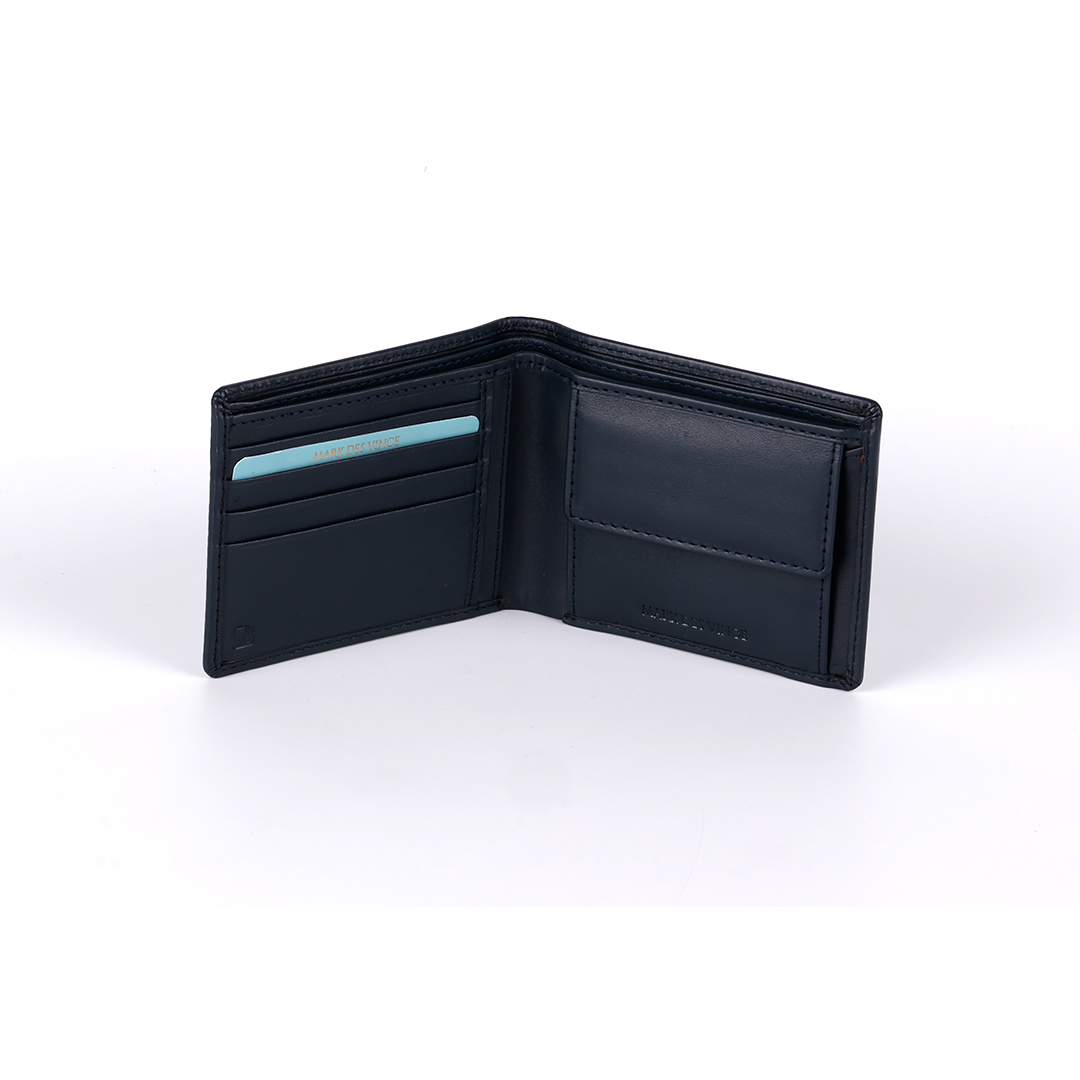 Mark Des Vince Wallet 4662CP Blue