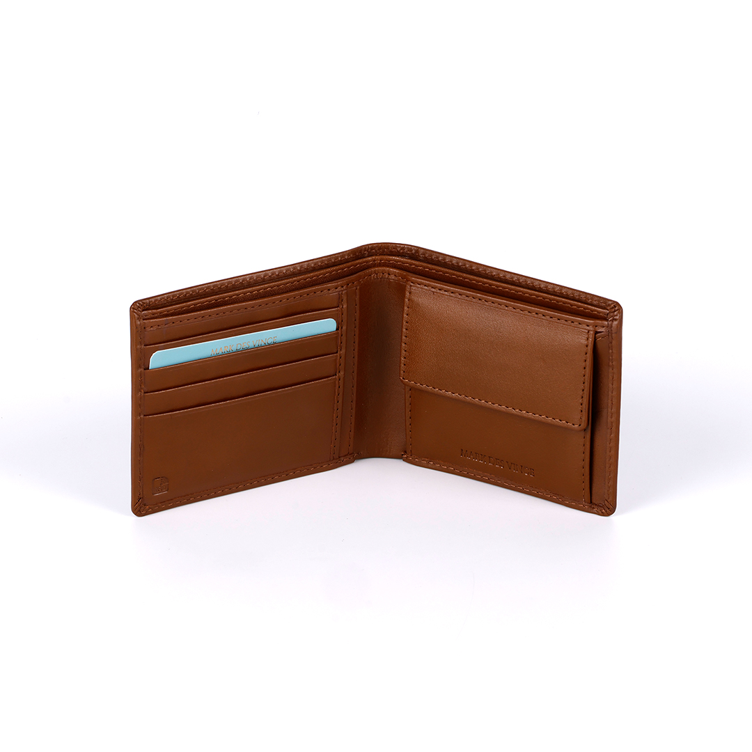 Mark Des Vince Wallet 4662CP Tan