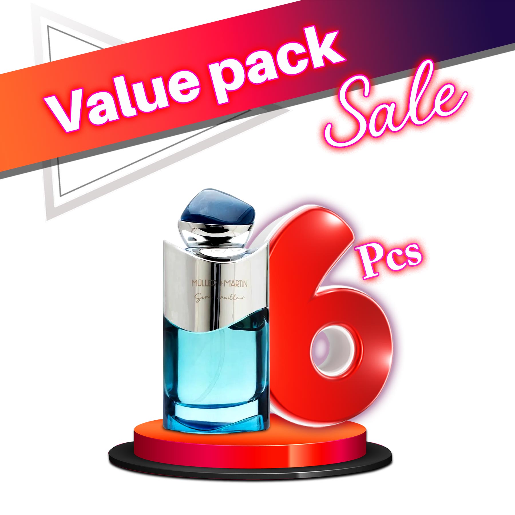 Muller Martin Sera Meilleur EDP For Men 100ML - Value Pack