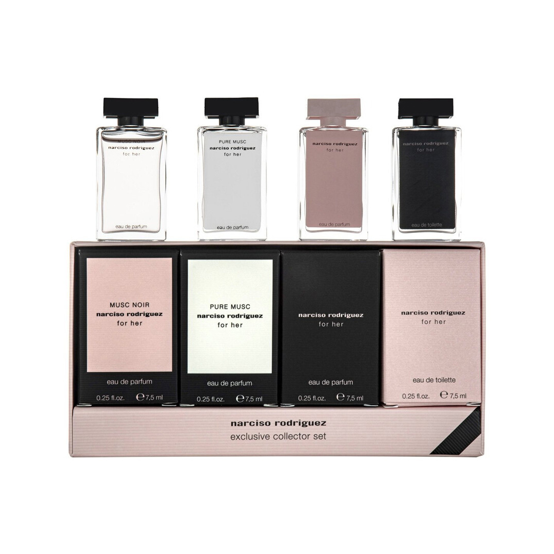 Narciso Rodriguez Women 4Pcs × 7.5ML Mini Set