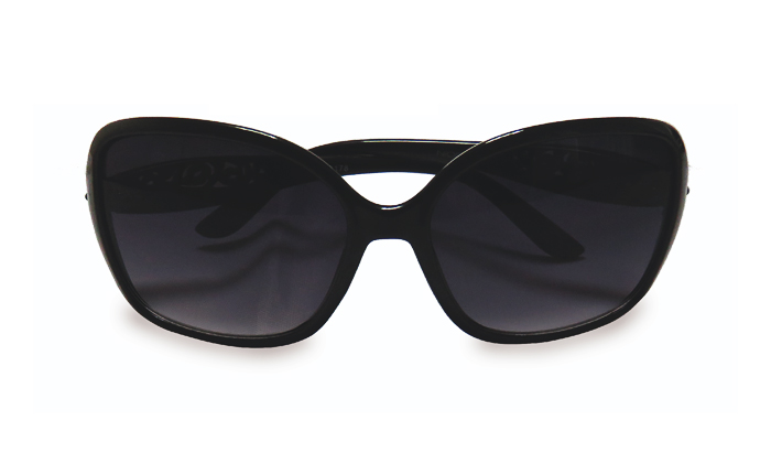 Niccini Ladies Black Sunglasses 