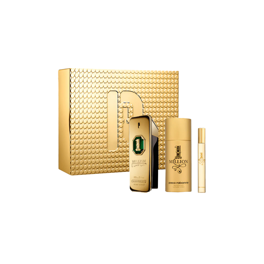Paco Rabanne Million Gold EDP Intense For Men 100ML Set