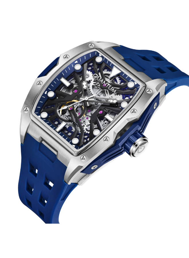 Quantum Automatic Blue Dial Watch QMG1103.369 For Men