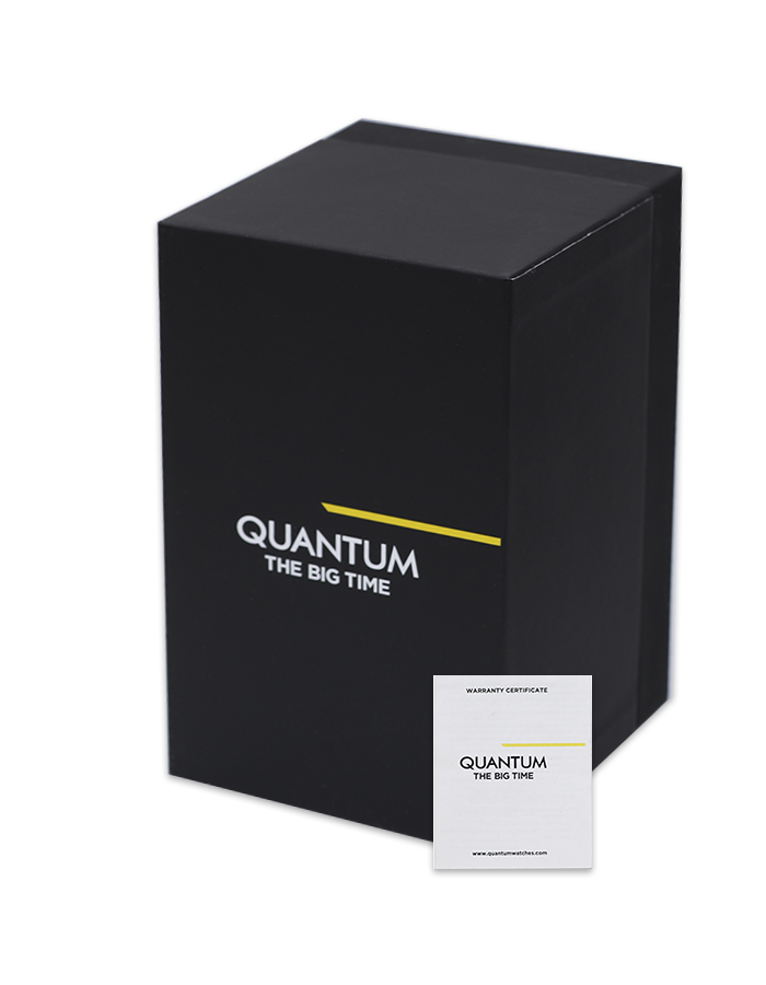 Quantum Chronograph Black Dial Watch HNG535.857 For Men