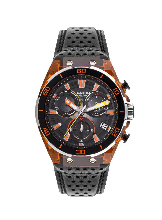 Quantum Chronograph Black Dial Watch PWG1107.051 For Men