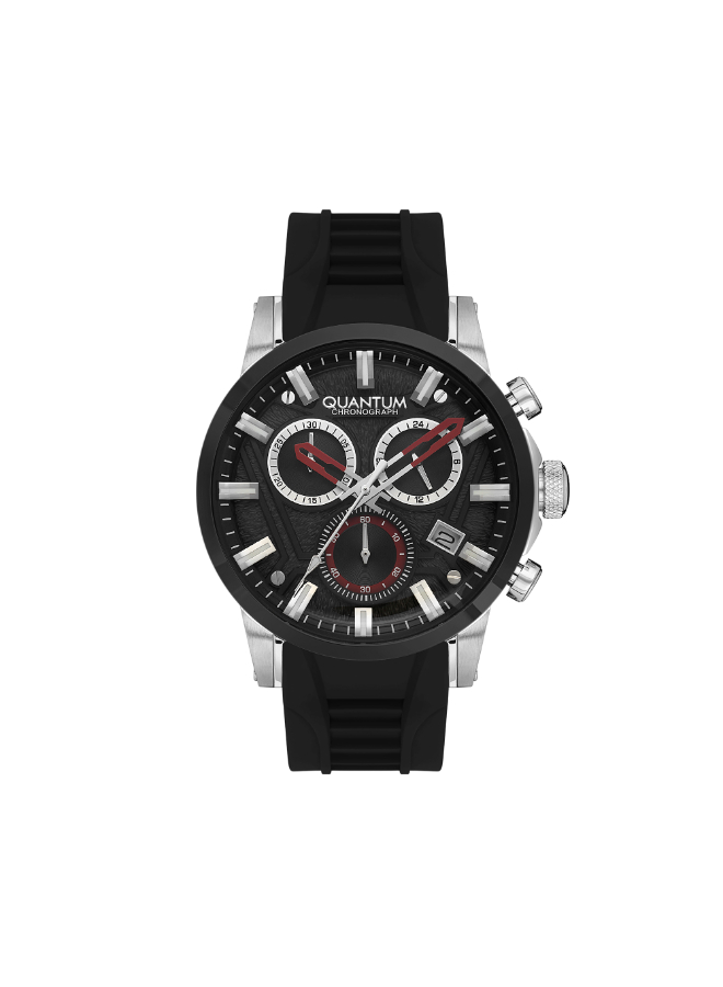 Quantum Chronograph Black Dial Watch PWG1126.351 For Men