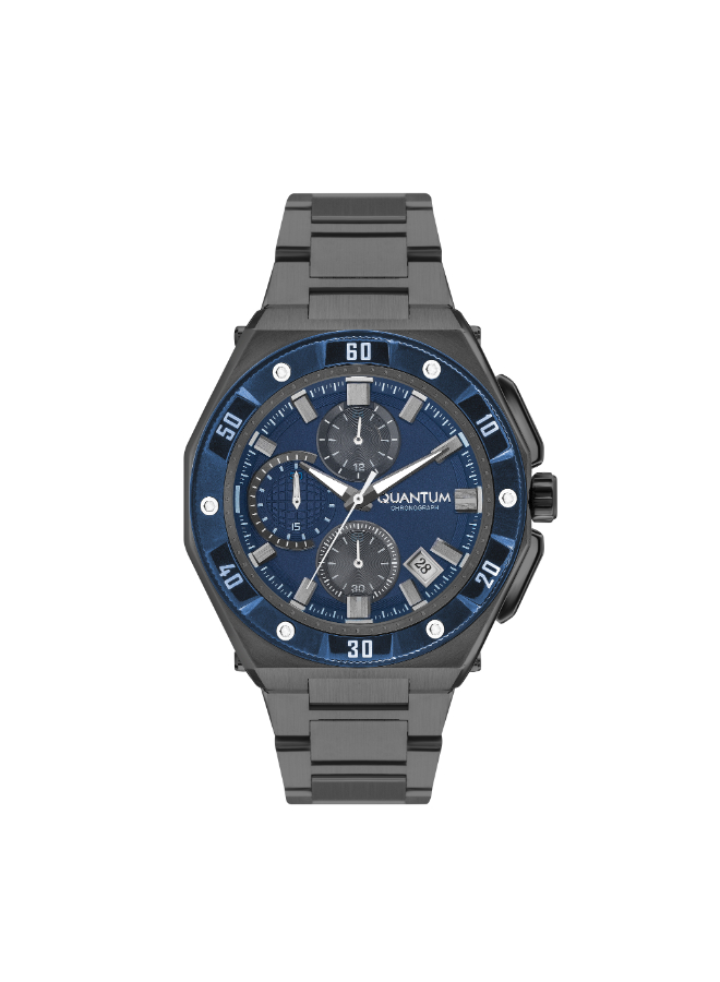 Quantum Chronograph Blue Dial Watch HNG1011.090 For Men
