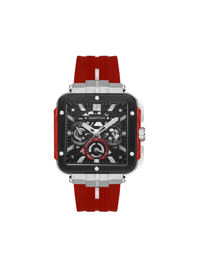 Quantum Multi-Function Black Dial Watch PWG1102.358 For Men