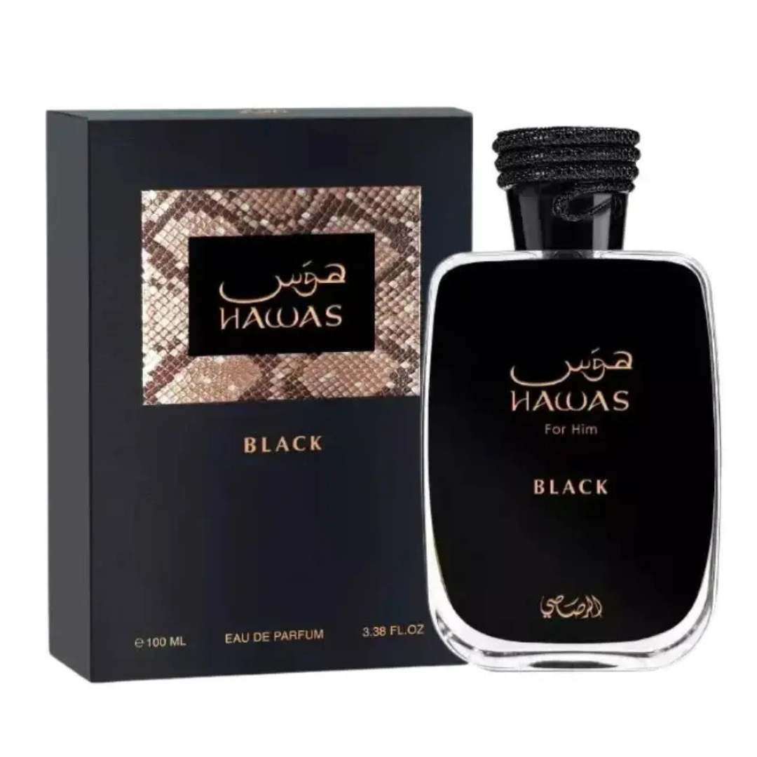 Rasasi Hawas Black EDP For Men 100ML