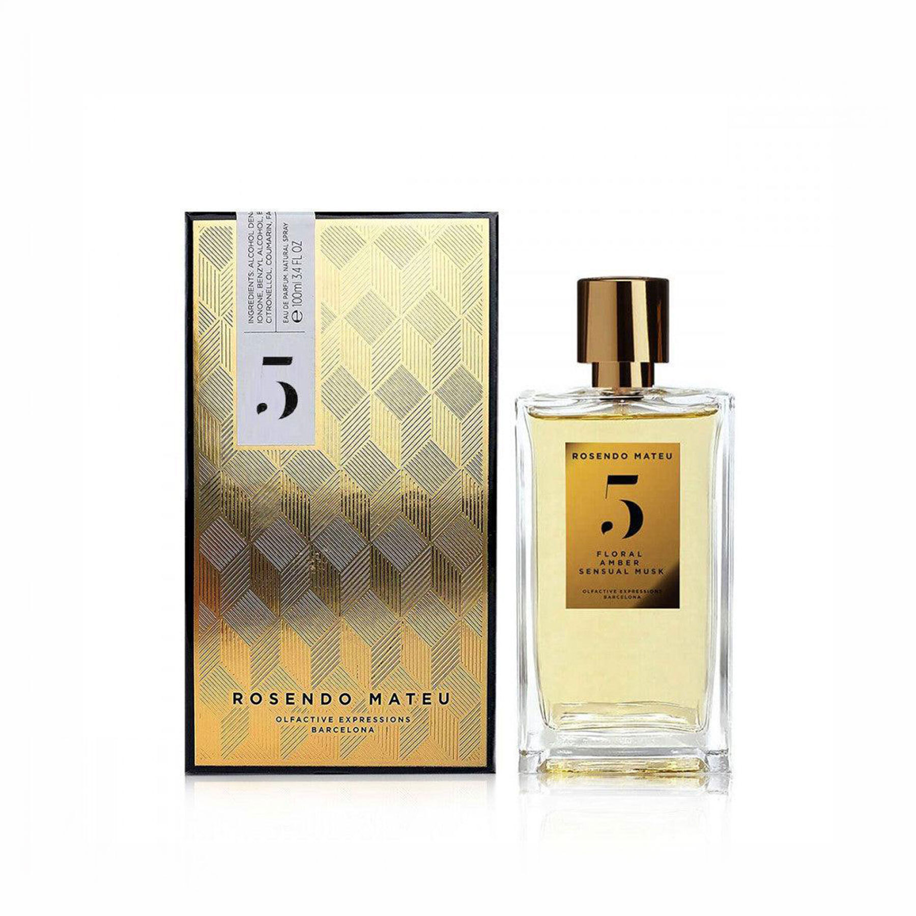Rosendo Mateu No.5 Floral Amber Sensual Musk EDP Unisex 100ML