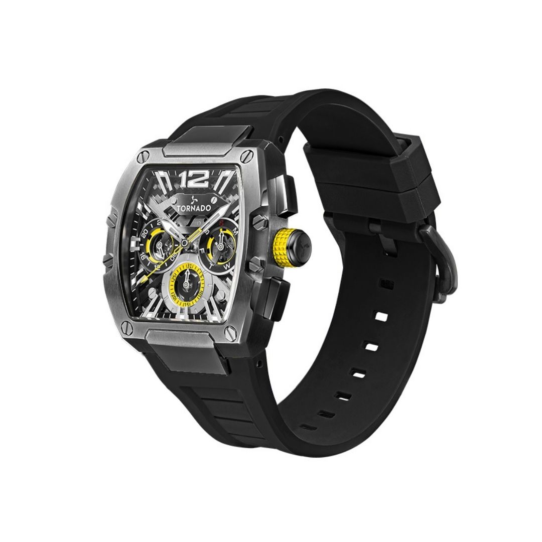 Tornado Xenith Analog Black Dial Watch T23105 XSBB For Men