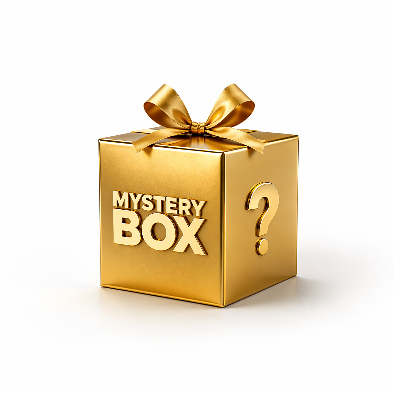 Unisex Gold Mystery Perfume Box