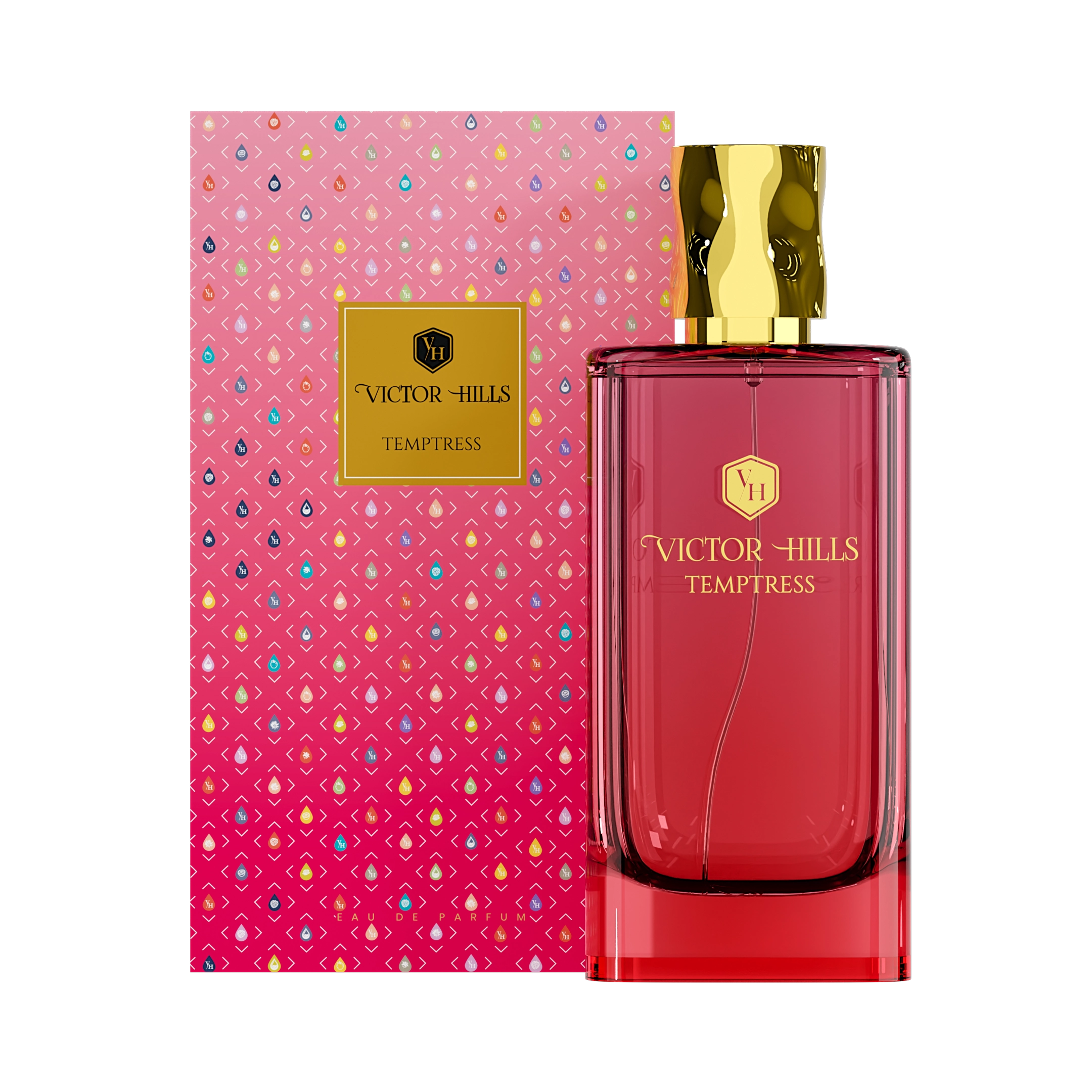 Victor Hills Temptress EDP For Women 75 ML